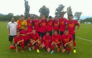 U17: Défaite au groupement salève