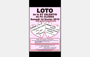 Loto de la St Valentin 14/02/2015
