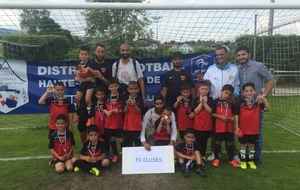 Les P'tits loups du FC à la journée nationale U7 à Rumilly.