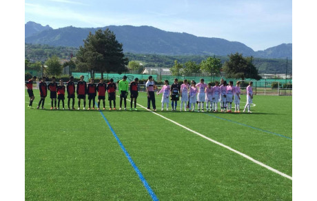 La 1 y est presque ! les U15 A se noient à Evian...