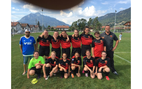  2 joueuses du FC Cluses en sélection du District Haute savoie Pays de Gex 