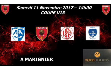 FC CLUSES Coupe U13 2ème tour
