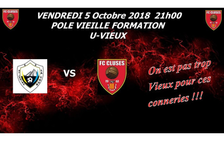 FC CLUSES AGENDA DU WE UVIEUX