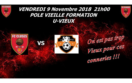 FC CLUSES AGENDA DU WE POLE UVIEUX