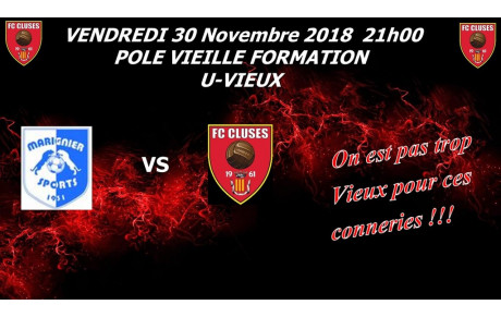 FC CLUSES AGENDA DU WE POLE UVIEUX